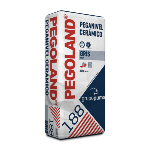 PEGOLAND PEGANIVEL CERAMICO GRIS X 25 KG (188)