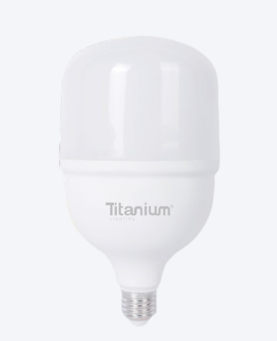 Bombillo Led 20W Cilindro  Luz Banca Titanium