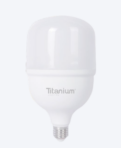 Bombillo Led 20W Cilindro  Luz Banca Titanium