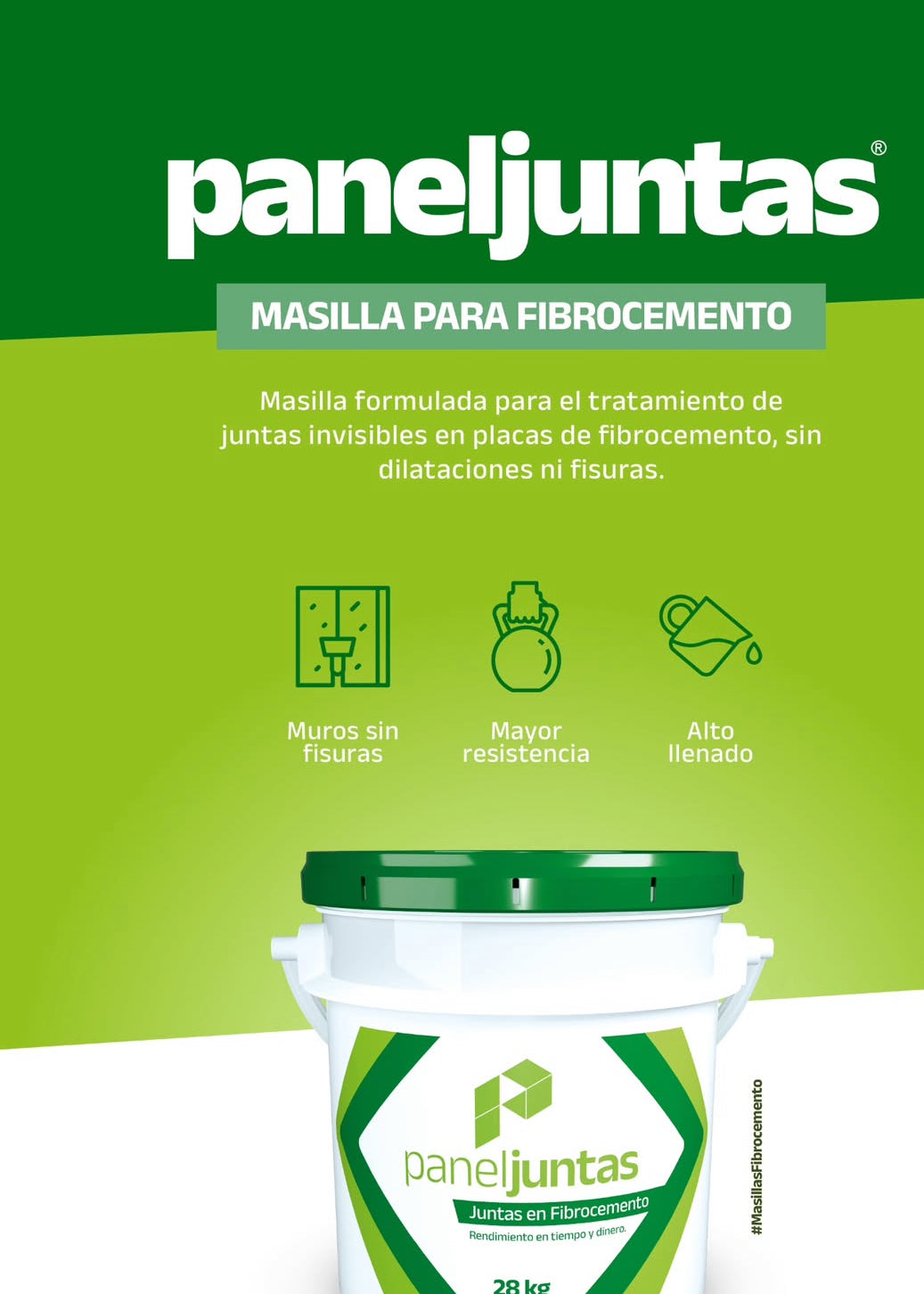 Masilla Panel Juntas