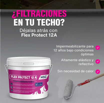 FLEX PROTECT IMPERMEABILIZANTE 12 AÑOS