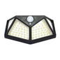 LAMPARA PARA MURO EXTERIOR CON PANEL SOLAR + SENSOR DE MOVIMIENTO + FOTOCELDA
