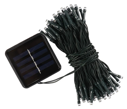 Luces Lineal Navideña Led Solar  20 Metros