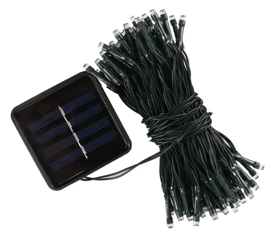 Luces navideñas solar tira por 20 METROS Amarilla