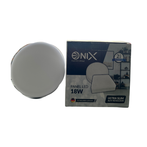 Panel LED Redondo ONIX 18W Ultra Slim