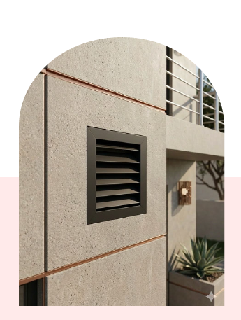 Rejilla de ventilación metalica  X  5 Unidades