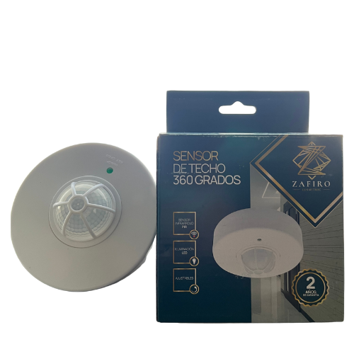 Sensor de Movimiento De Techo 360°  - ZAFIRO