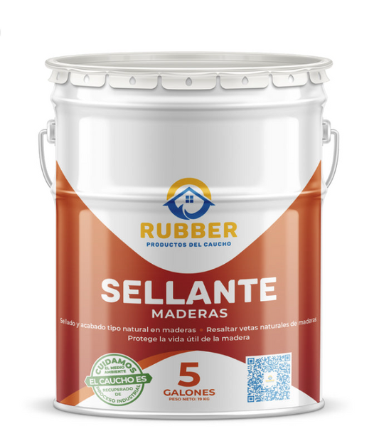 Rubber Sellante Madera