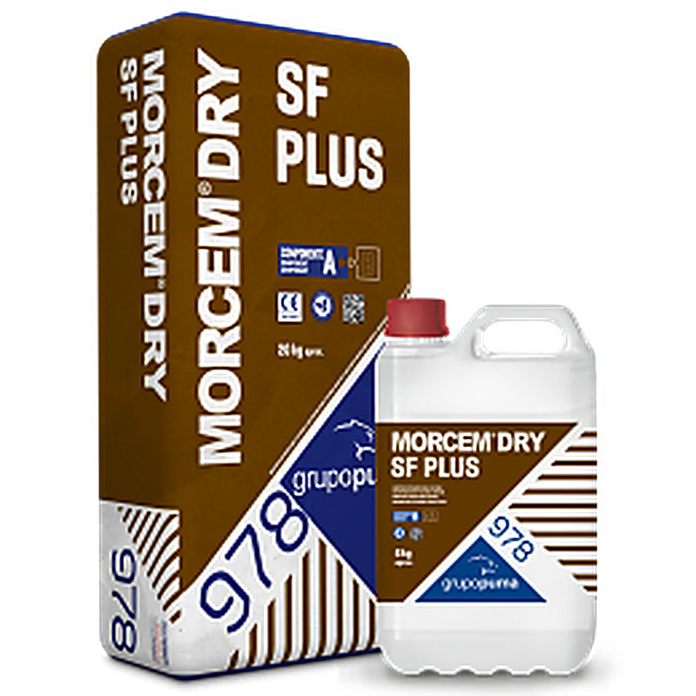 MORCEM DRY SF PLUS 20KG+6KG GRIS (978)