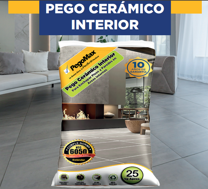 Pego Cerámico Interior