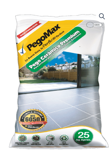 Pego Cerámico Premium int y ext