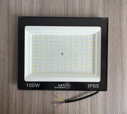 Reflector led para intemperie Luz blanca 100w - Vatio