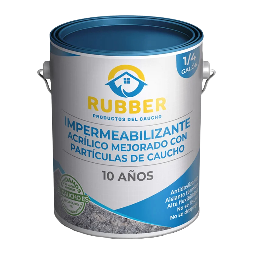 Rubber Impermeabilizante Acrilico 10 años
